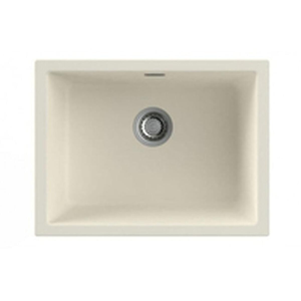 Sink with One Basin Nodor Beige