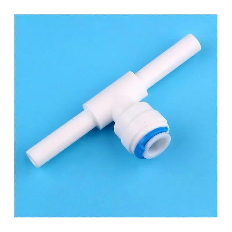 1/4 Inch Quick Connect Tee Fitting LeakProof 3 Way Connector for Aquarium RO Water Filter Ref: 9841