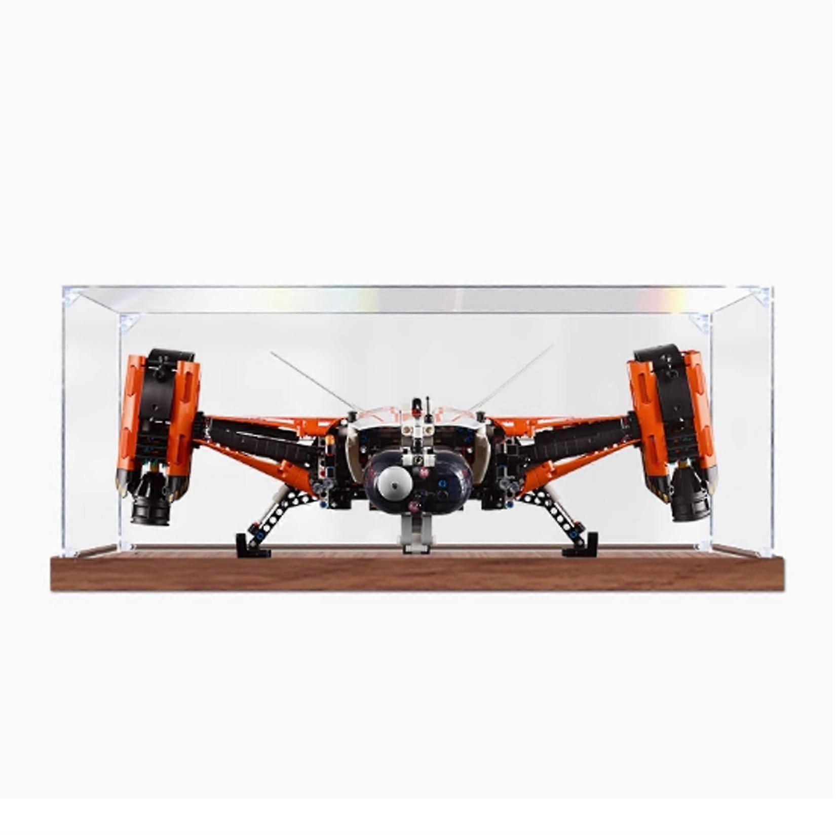 Acrylic Display Case for  42181 Space Model, Clear Dustproof Box with UV Protection, 3mm