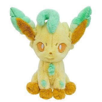 45/80cm Large Leafeon Pokemon Plush Toys Doll Cartoon Ornament Stuffed Plushie Kawaii Eevee Pillow Pokémon Gift for Children