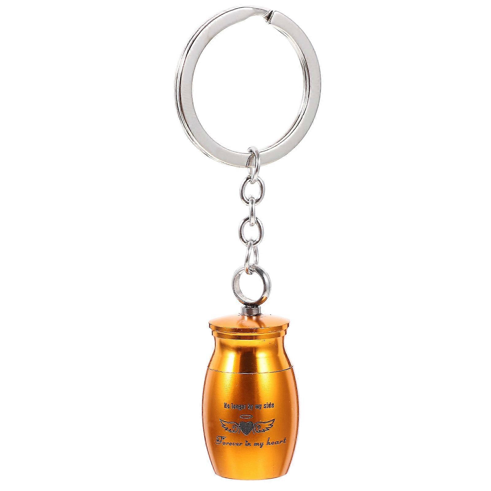 Ashes Key Chain Dog Ashes Cremation Key Chain