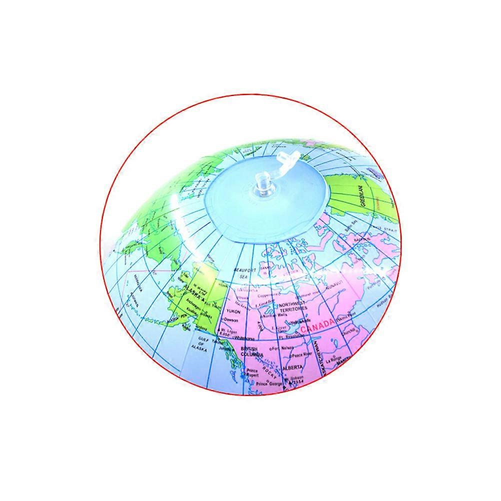 Kids Beach Ball Inflatable Toy Ball for Kids Playing with Map Pattern
