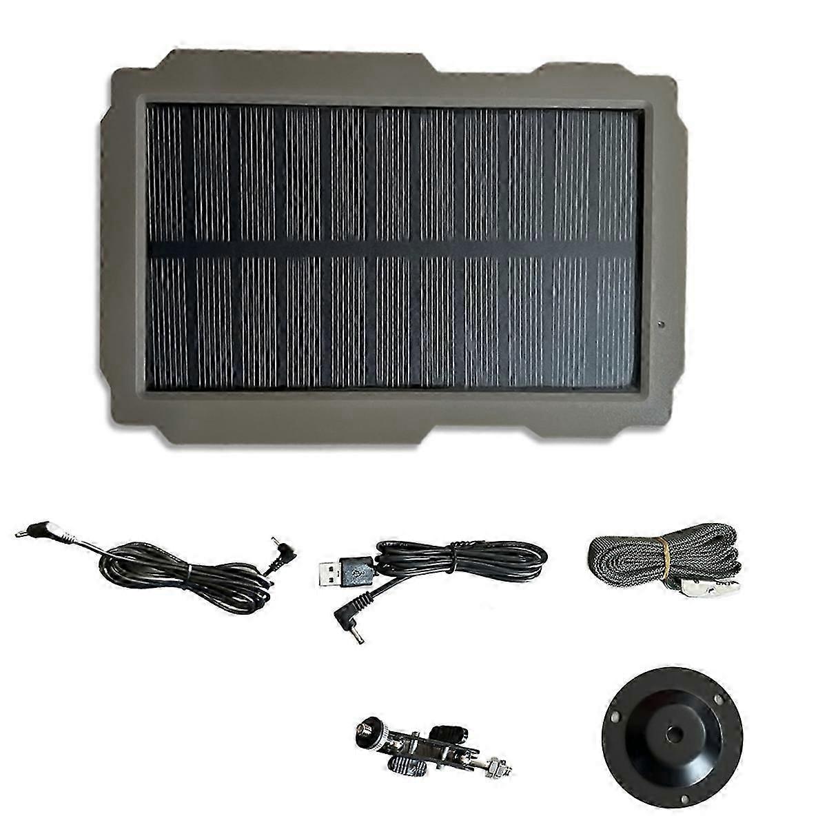 Outdoor Camera SP-03 Trail Camera Solar Panel Kit for Trail Camera All Model Camera Panel Charging
