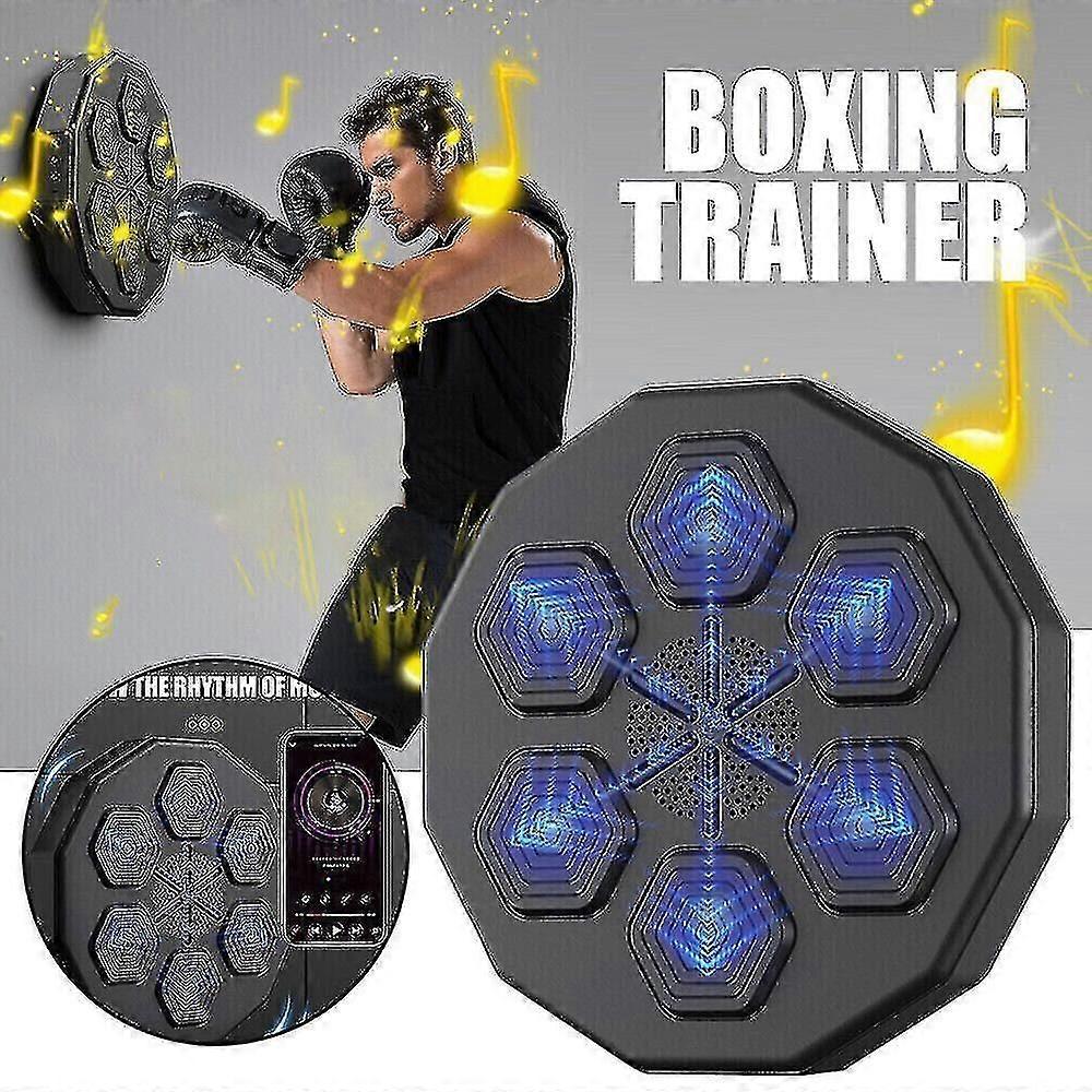 Music Boxing Machine, Led Lighted Boxing Target Music Boxing Wall Target,