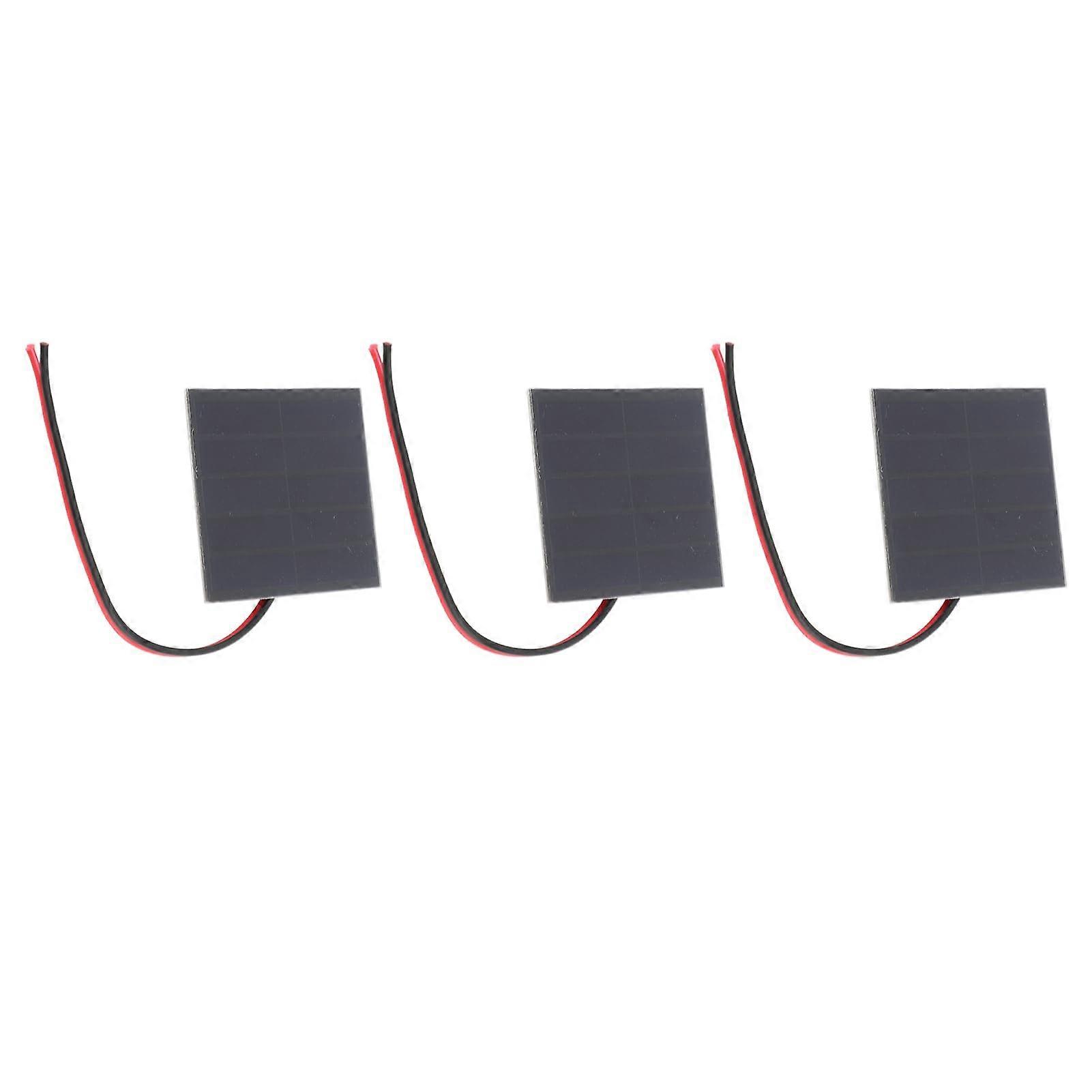 Efficiency DIY Small Solar Panel Kit, Energy Saving Outdoor Durable 3 Sets for OffGrid Power