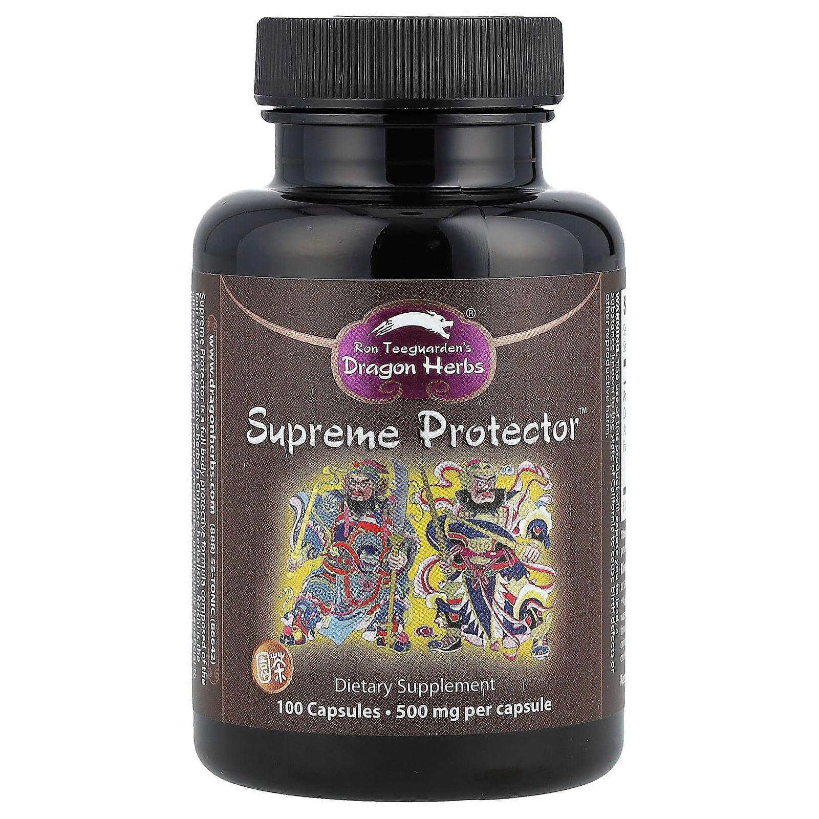 Dragon Herbs, Supreme Protector, 450 mg, 100 Capsules