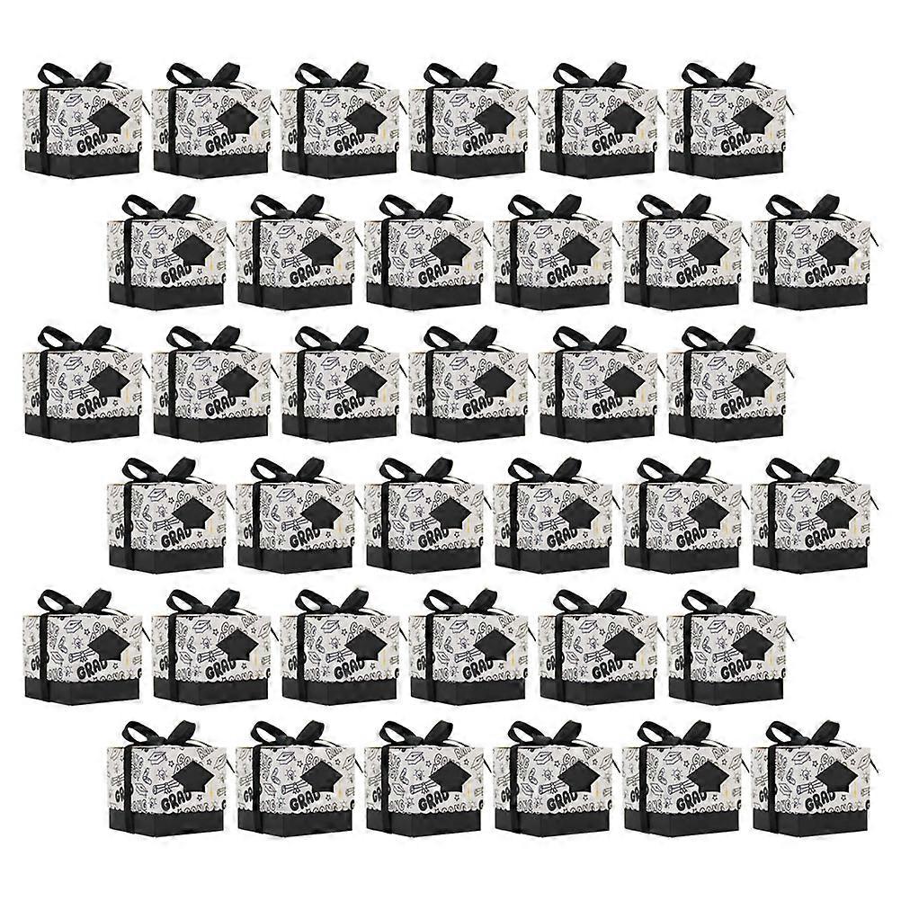 Graduation Candy Boxes Paper Boxes for Storage 100Pcs Containers