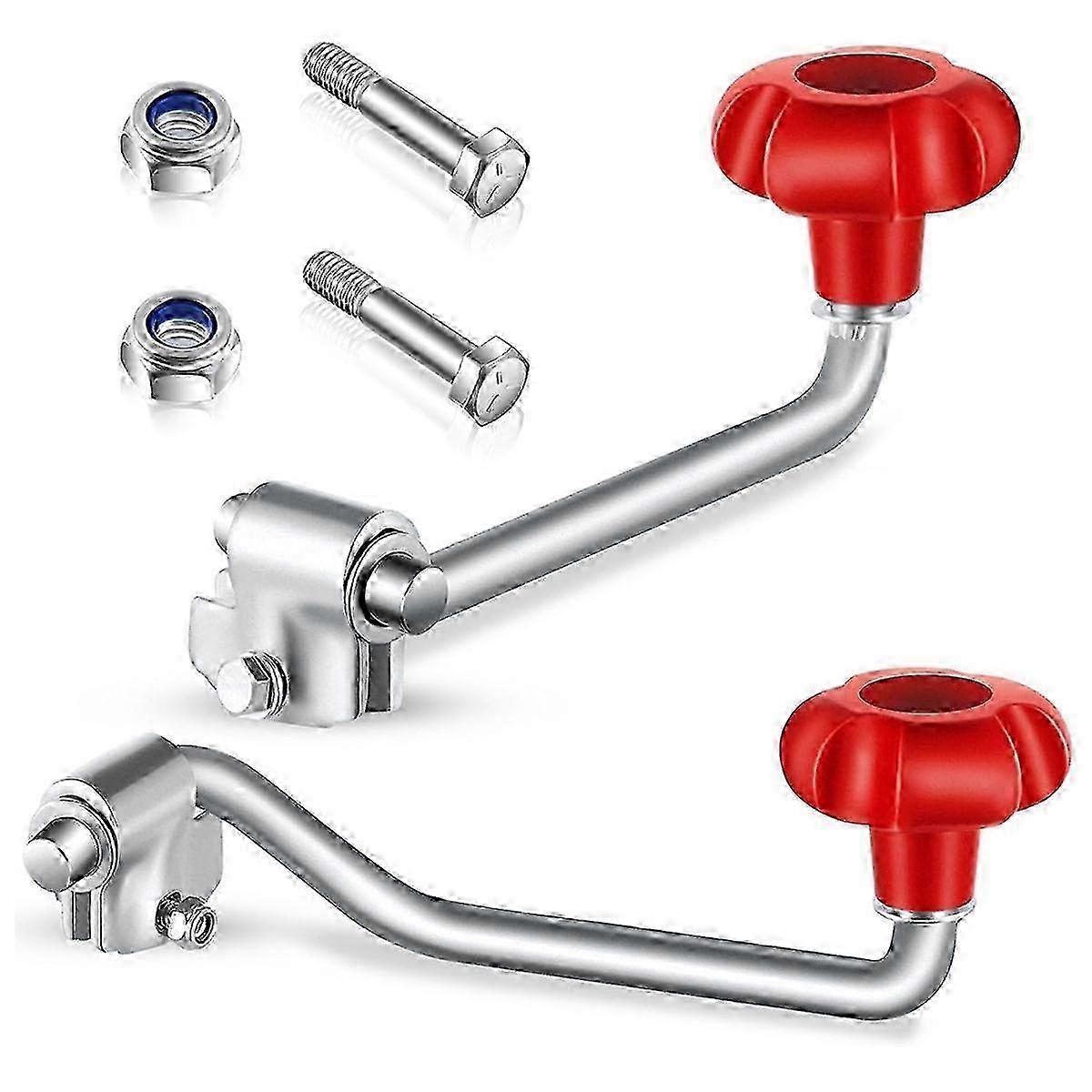 Universal Trailer Plug Handle & Replacement Crank Set - Compatible with Most Trailers, Includes Bol Edition 0704