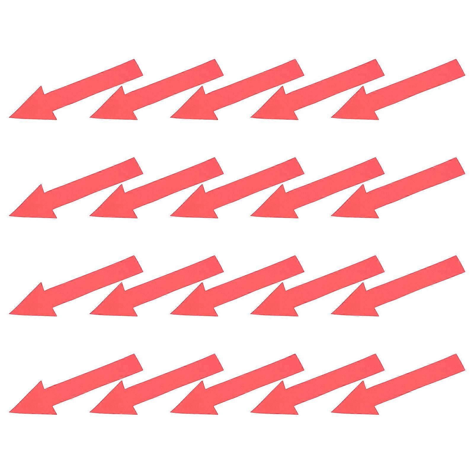 Arrow Direction Label Stickers for Indicating Use with 50Pcs