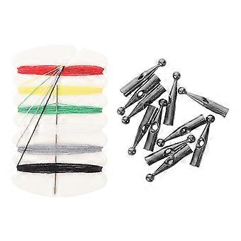10pcs Umbrella Repair Heads: Umbrella Tail Replacement Beads - Parasol Spare Parts Easy To Install Compatible With Various Folding Parasol