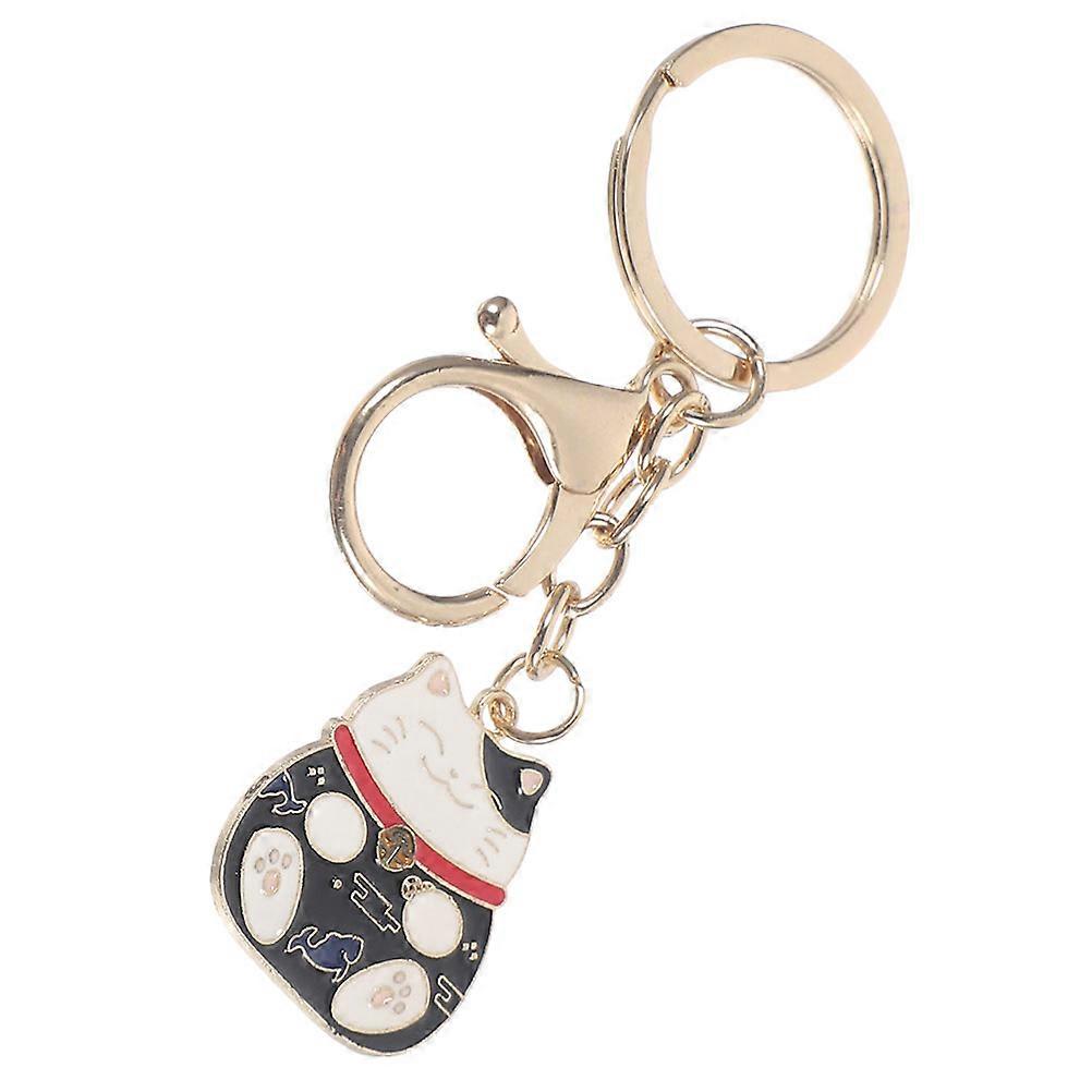 Cat Keychain Pendant for Decor Cute Accessory