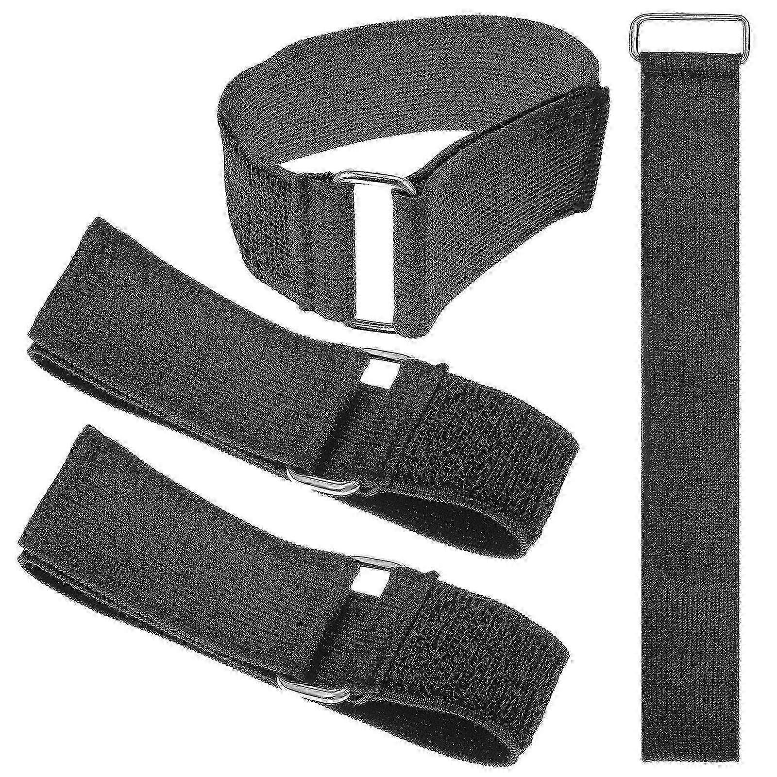 4pcs Fastening Straps Cinch Straps Securing Straps Stretchable Cable Straps Multipurpose Storage Straps
