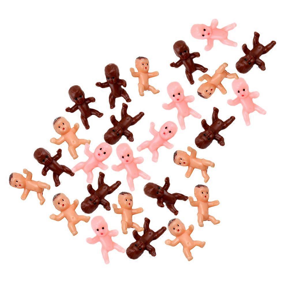 Dolls Plastic Babies Models Party Decorations 60Pcs