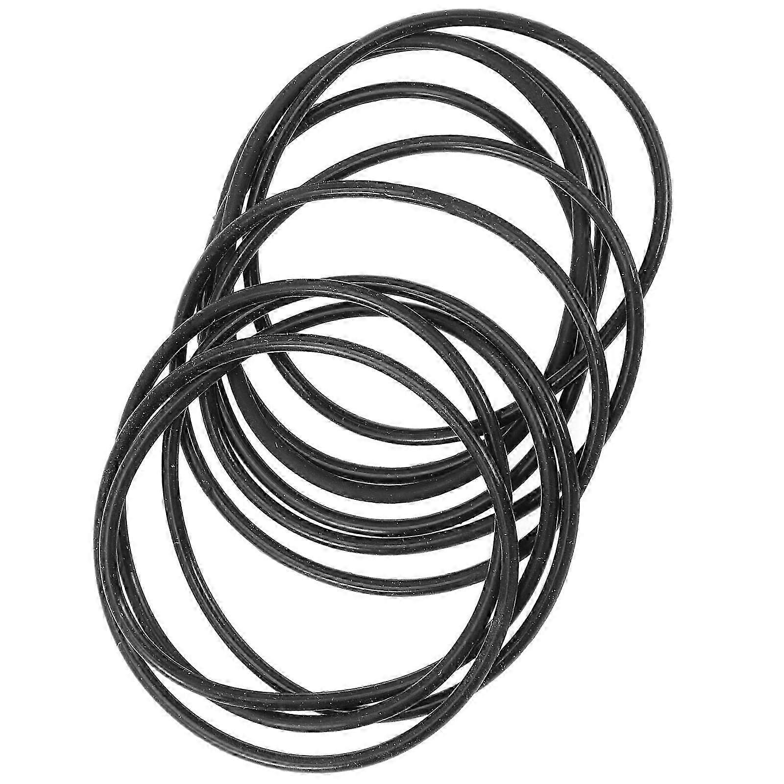 Bangles Bracelets Circular Shape Soft Stretchy Wristbands 10Pcs