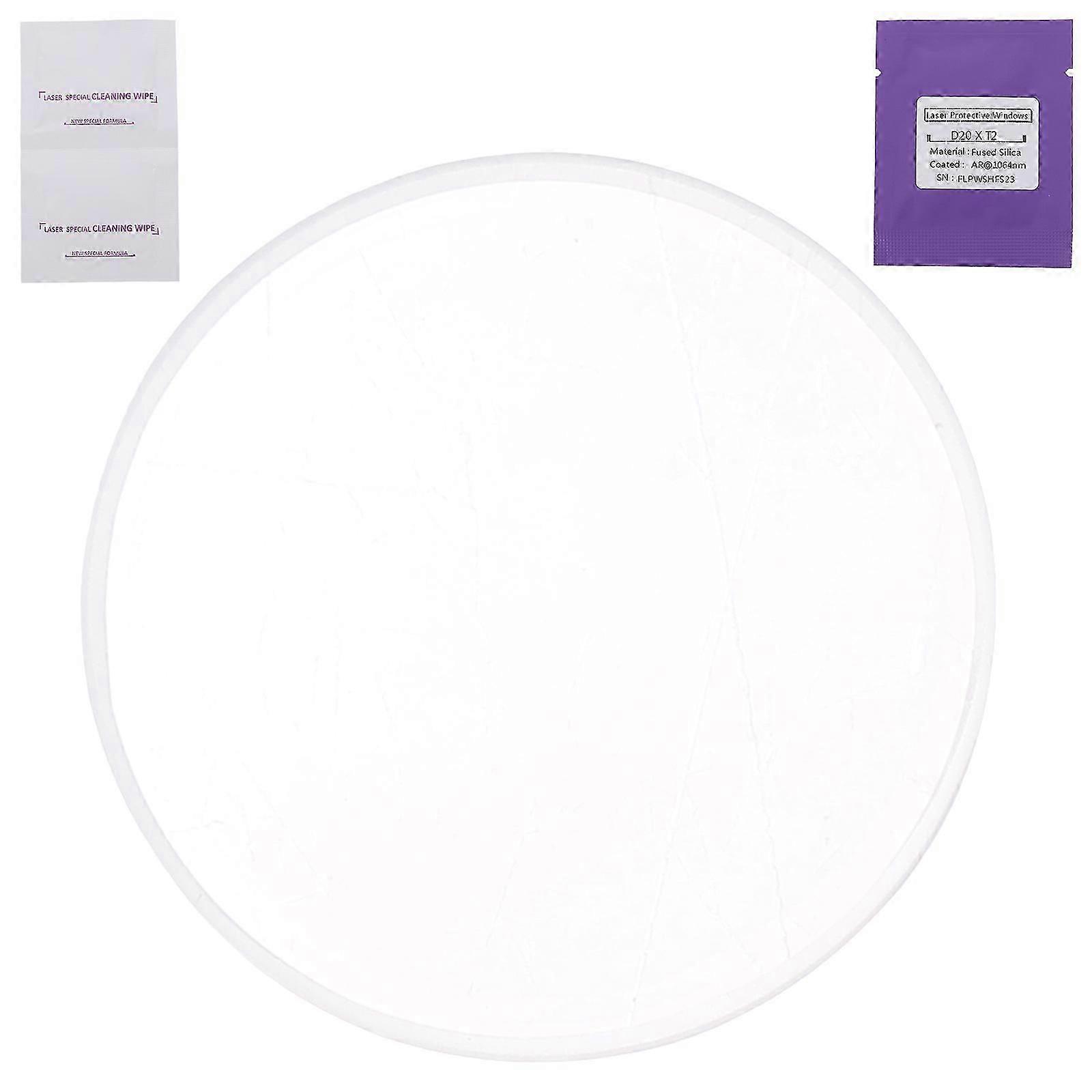 Clear Protective Lens | Quartz Material | Round Shape for Protection