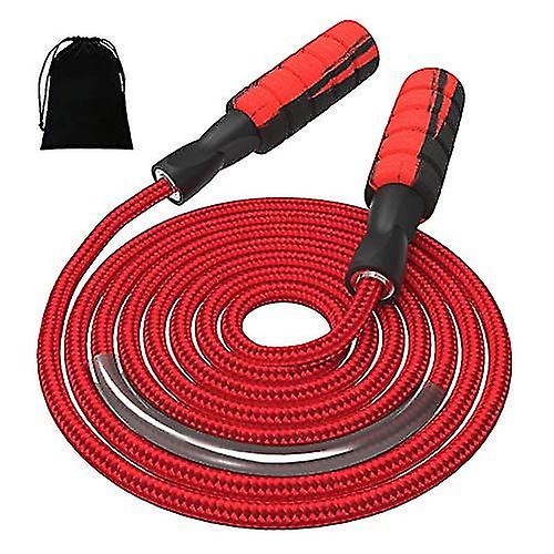 Jump Rope Cotton Adjustable Skipping Weighted Jumprope For Women