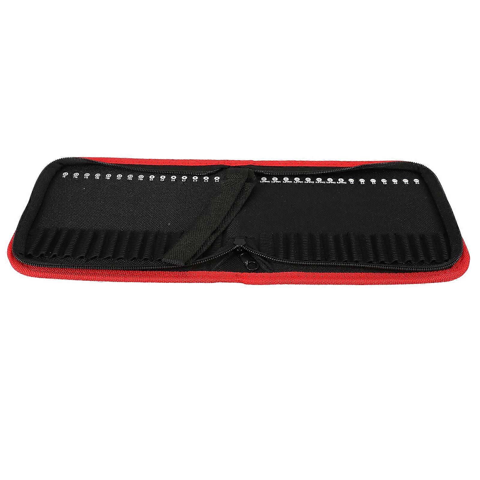 Tool Pouch Driver Bit Canvas Cloth Pouch Small Tool Bag For Screw Bits