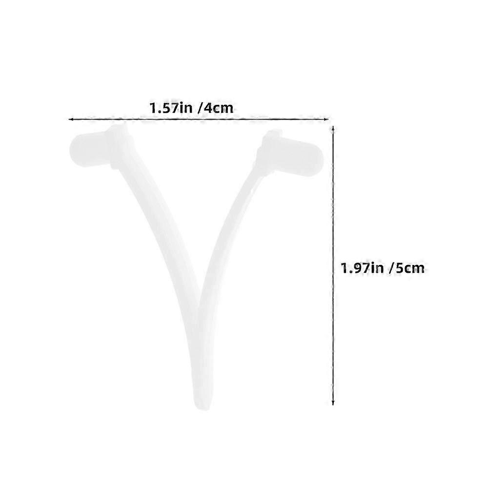 Durable Pool Clips V Clips for Pool Skimmer Pole Attachments 20Pcs