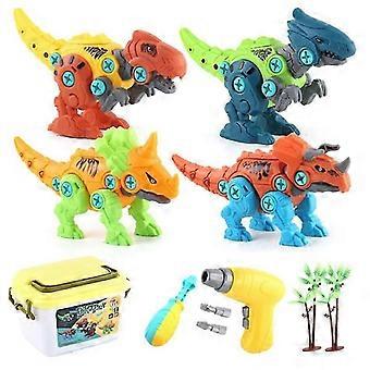 Kids Dinosaur Toy Disassembly Assembly Dino Toys Educational Construction Set