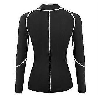 Frauen Abnehmen Sauna Sweat Anzüge Fettverbrennung Tops Taille Trainer Thermo Legging Body Shaper Jacke Shapewear