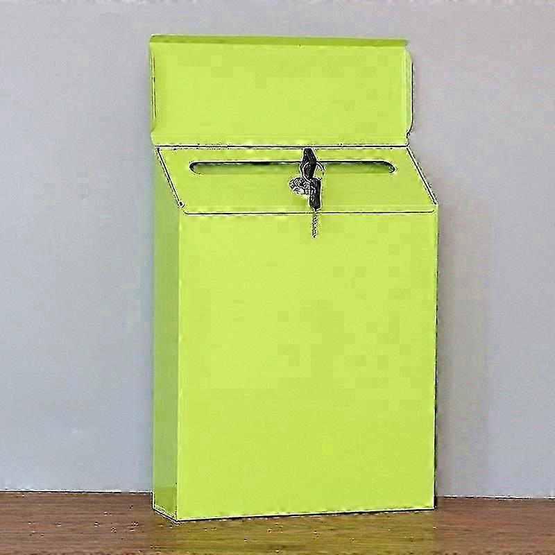 Wall Mount Mailboxes Rust- Proof Letter Box Decorative Post Box Farmhouse Mailbox Wall Locking Mailbox