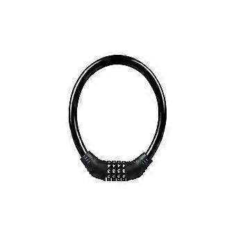 Heavy Duty 4Digit Combination Bike Lock with Weatherproof Steel Cable and MilitaryGrade AntiTheft Protection Black