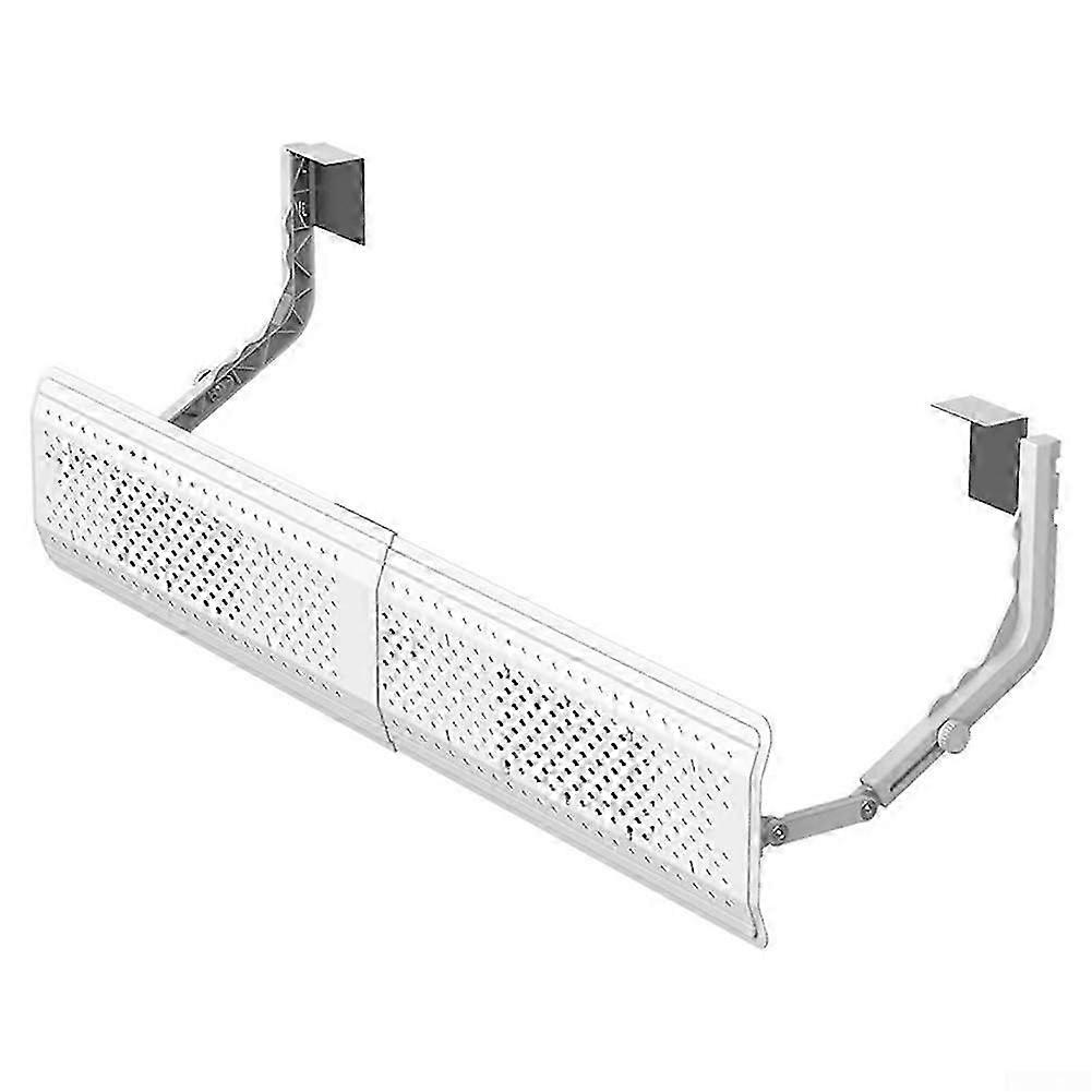 Adjustable Air Conditioner Deflector for Airflow Direction and Tool Installation