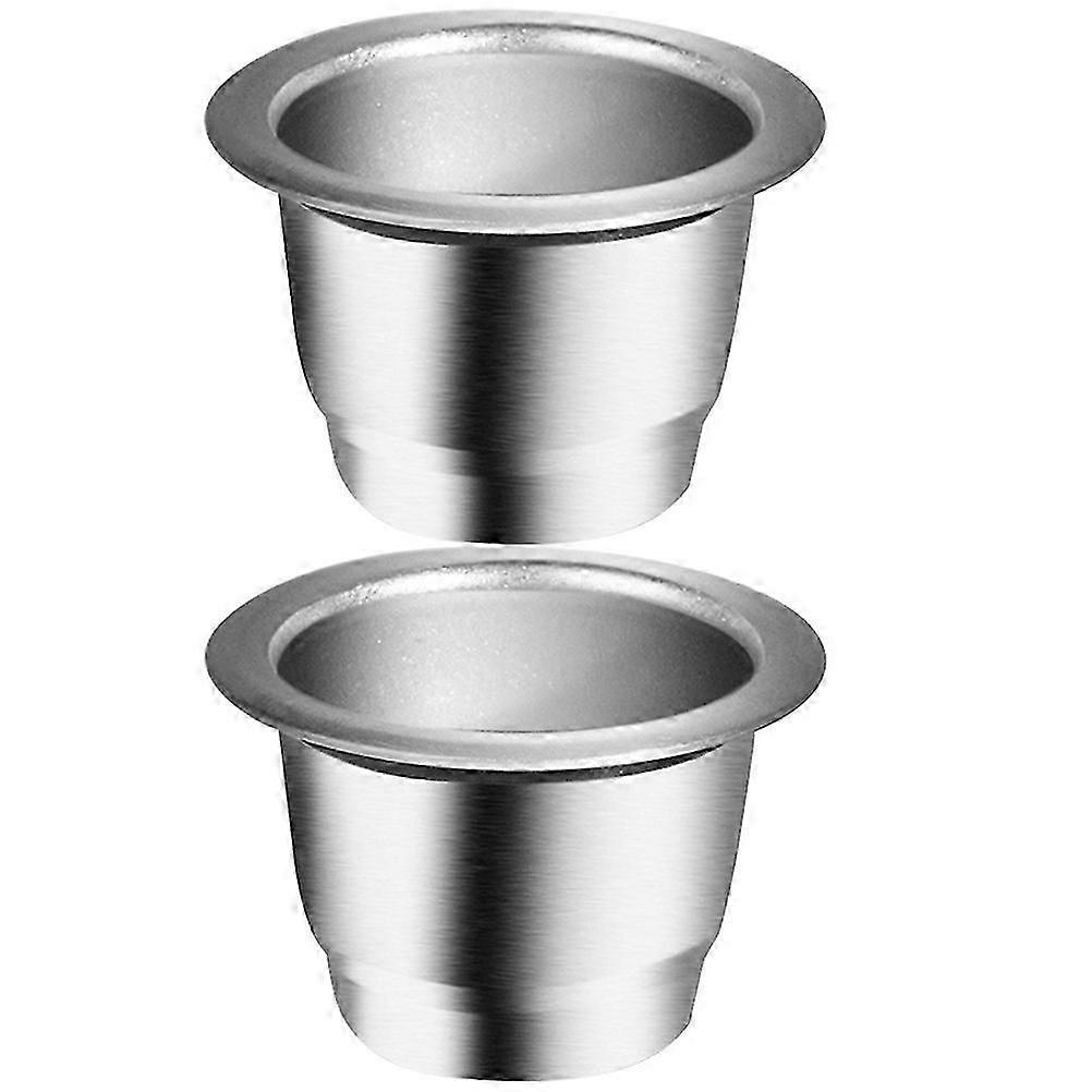 Coffee Filter Portable Coffee Strainer for Storage 6Pcs Silver Set