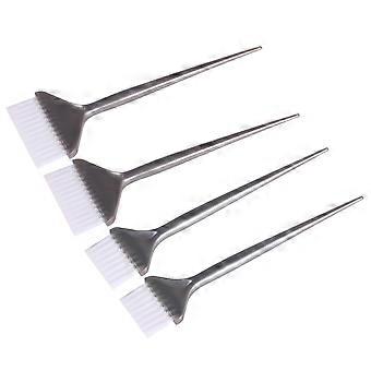 4PCS Haarfärbepinsel Verbreiterter Haarfärbekamm Haarfärbewerkzeug für Friseursalon 5 cm und 7 cm für jeweils 2 Stück
