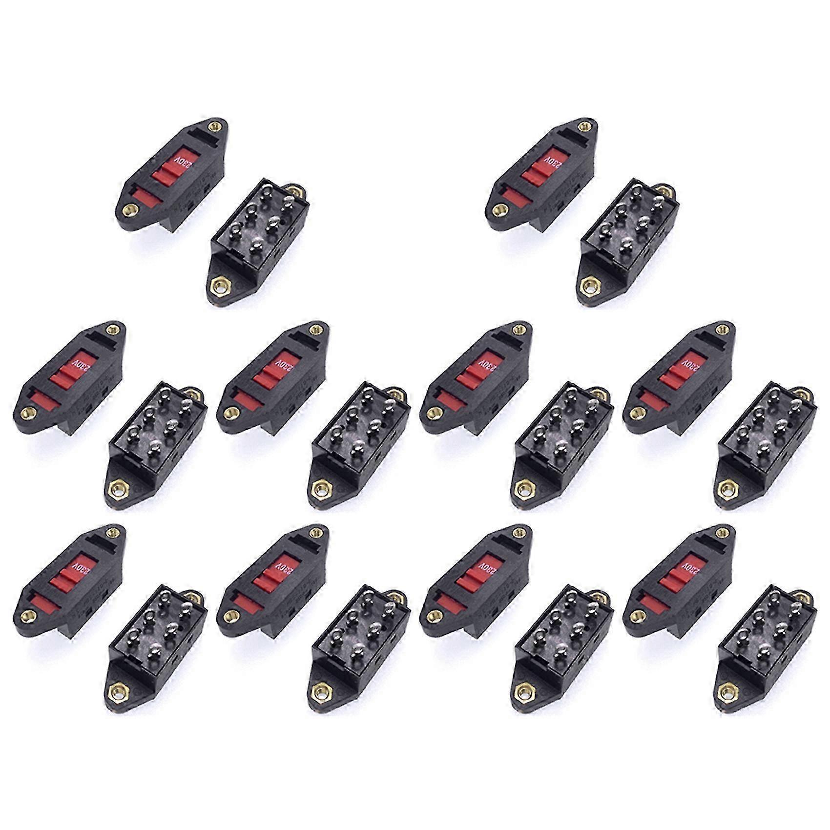 6Pin 110V-220V Power Voltage Conversion Switch 110V-220V Slide Toggle Switch Suitable compatible with Circuits Controlling