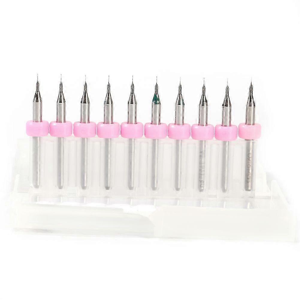 PCB Print Circuit Board Carbide Micro Drill Bits Tool Set (0.1mm)