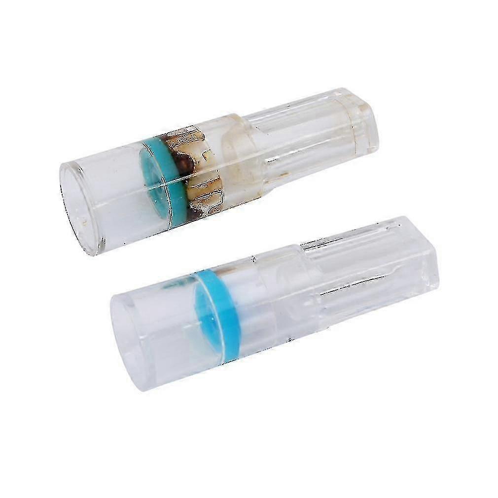 Transparent Cigarette Filter Holder, Tar Reduction, 100pcs Set