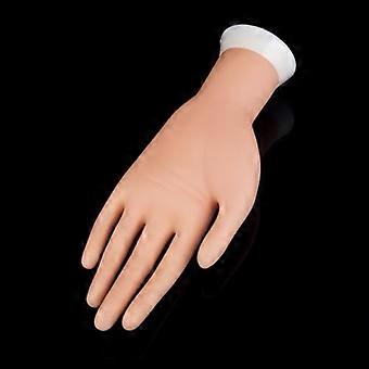 Adjustable Nail Practice Hand with Lifelike Finger Joints for Nail Art Training and Display