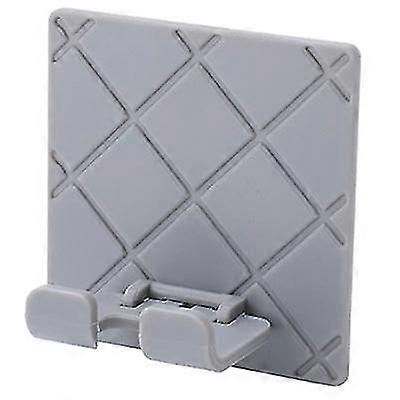 2 Pcs Adhesive Folding Kitchen Appliance Wire Socket - Gray