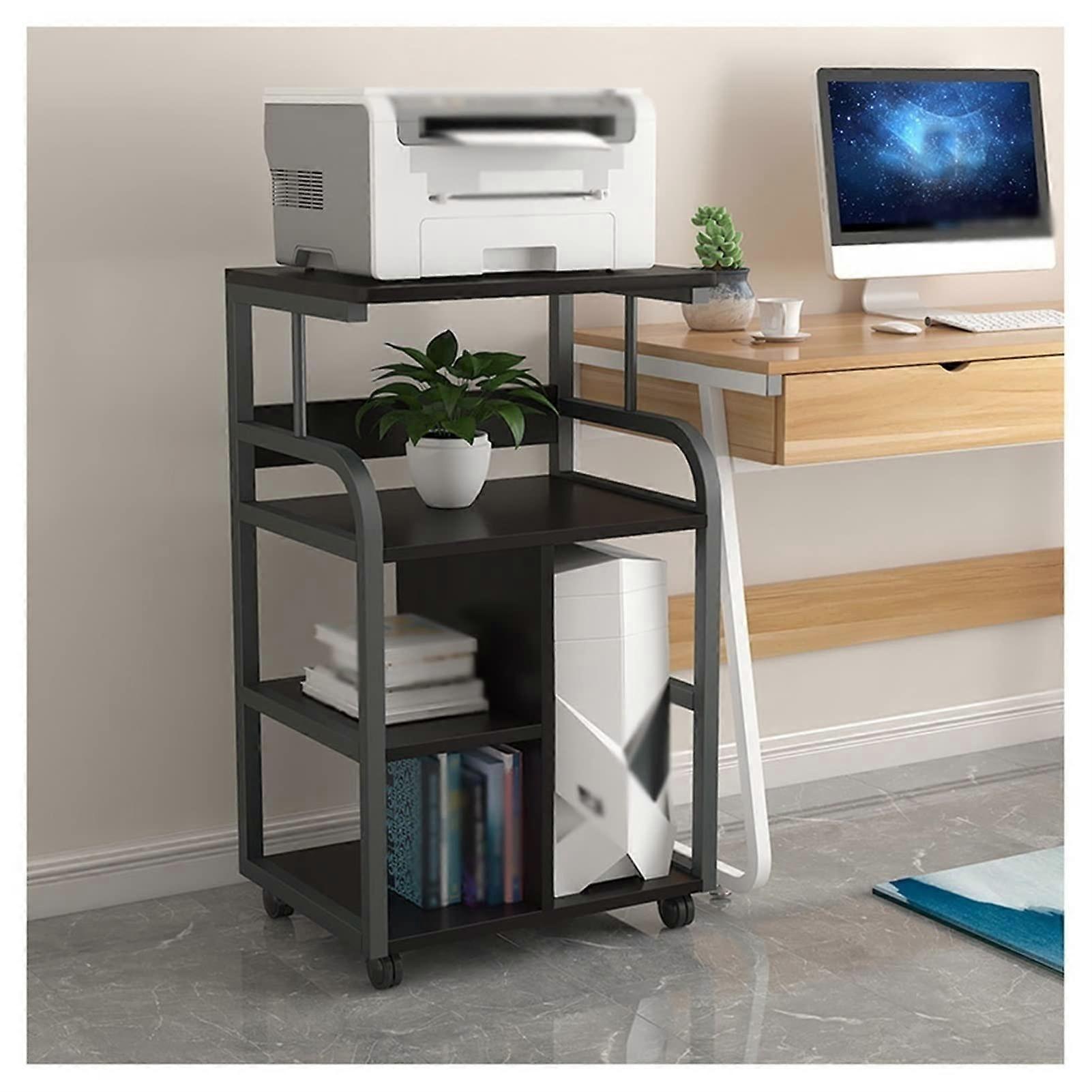 Adjustable CPU Stand with Wheels, Under Desk Computer Tower Stand for Enhanced Airflow and Easy Mobility