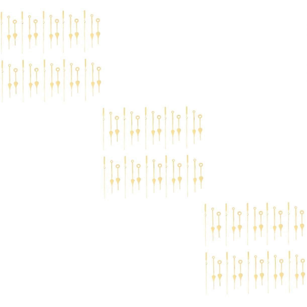 Clock Hands Kit 30 Sets Durable Aluminum Design for DIY Clock  and Replacement Projects