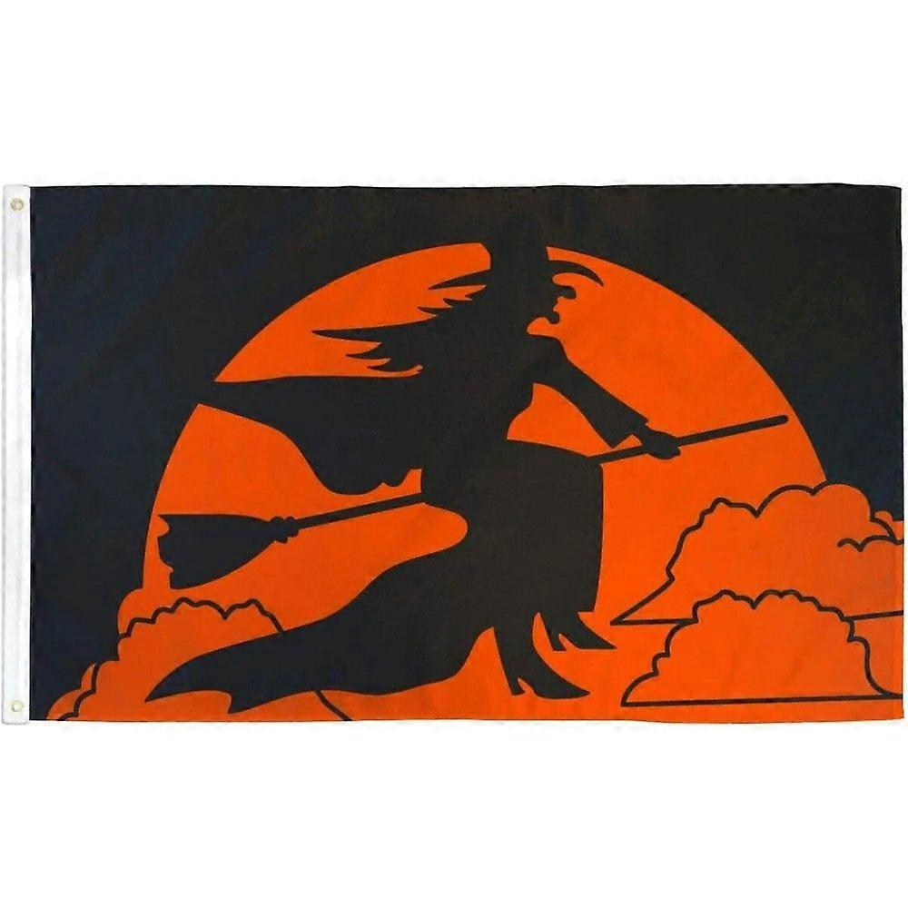 Halloween Pumpkin Witch Bat Ghost Flag RTB-478