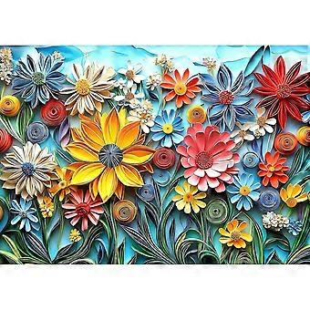 PuzzleFlower Jigsaw Puzzle Letters Reference Puzzle Color Challenges CYQL-720