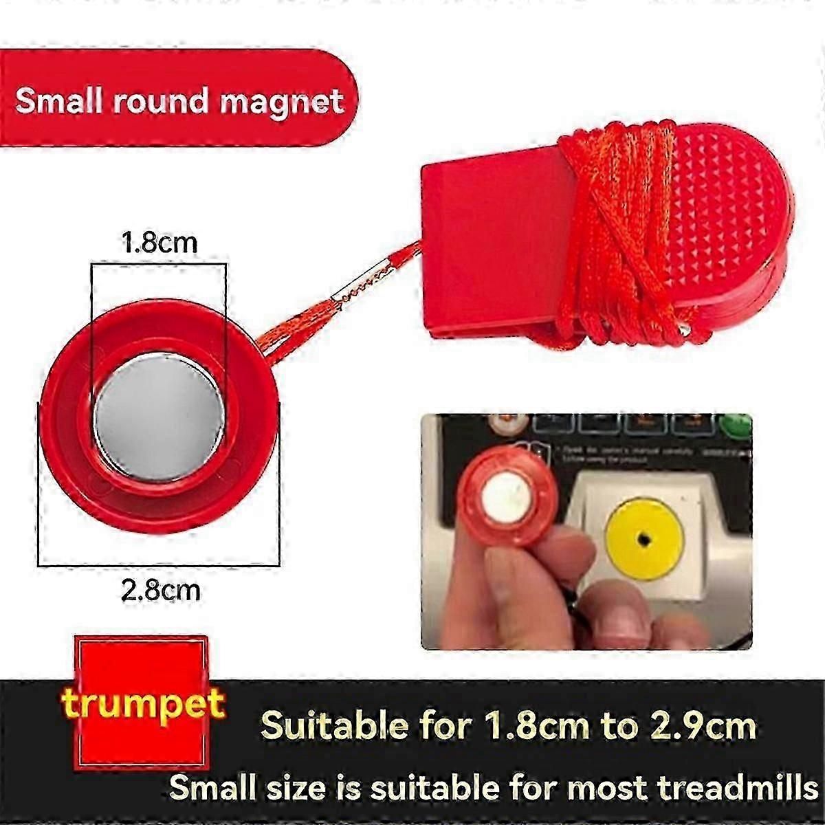 Universal Treadmill Safety Switch - Emergency Stop Magnet SZ