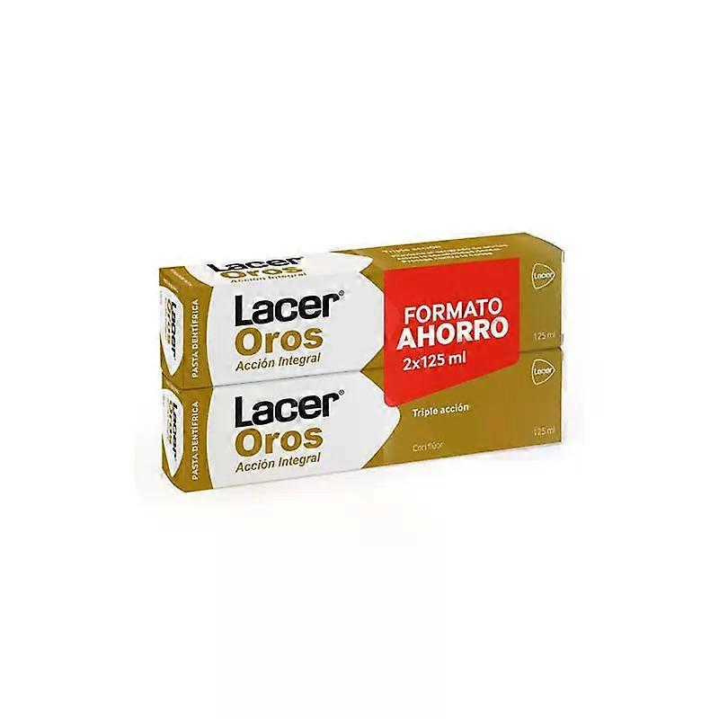 Set Dentifricio Lacer Oros 2 Pezzi