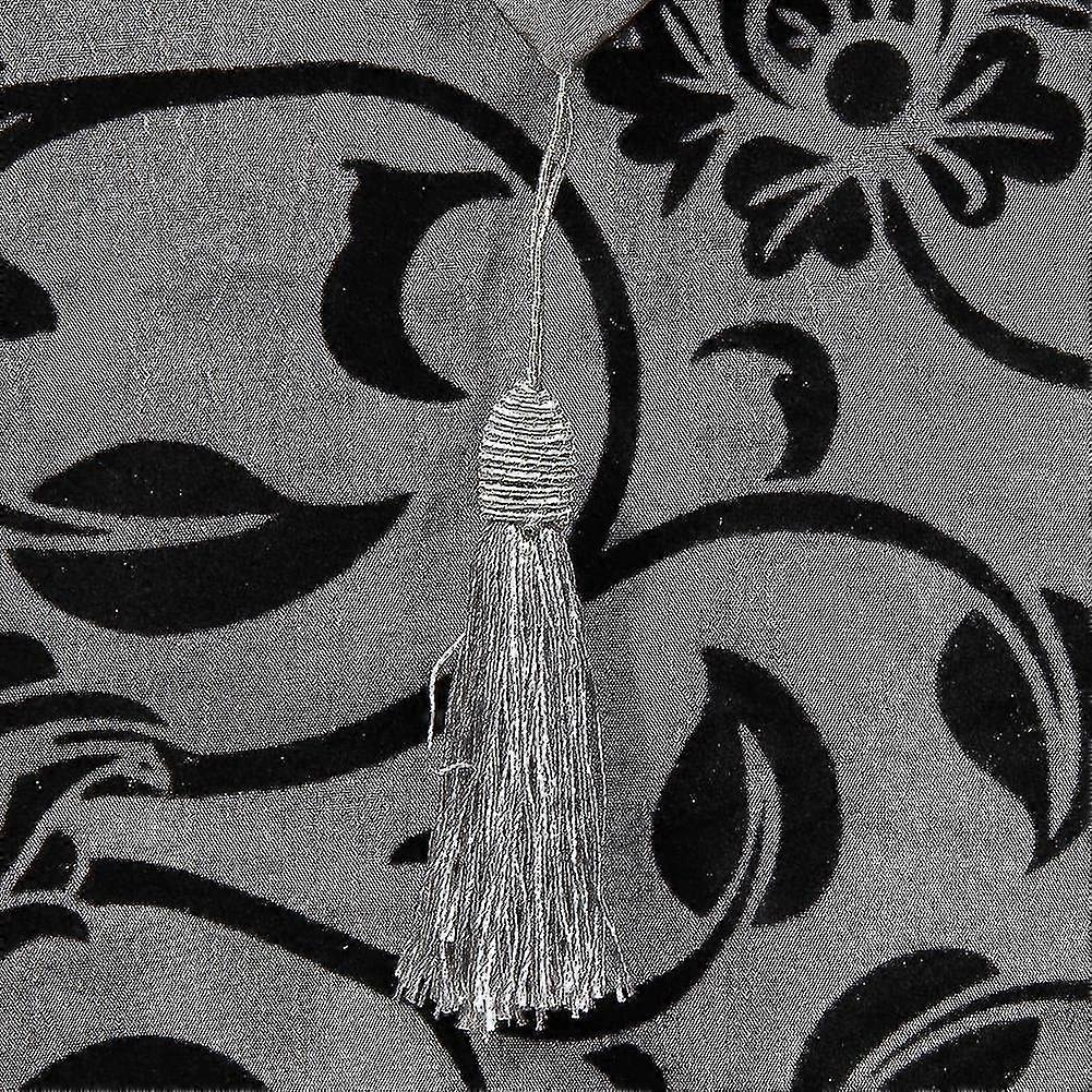 Table Runner Modern Beige. 33x180cm. Table Decoration Flocked Damask Table Flag