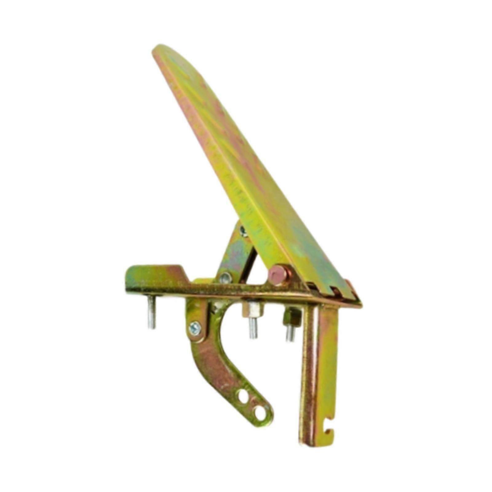 Accelerator pedal for car with durable metal construction