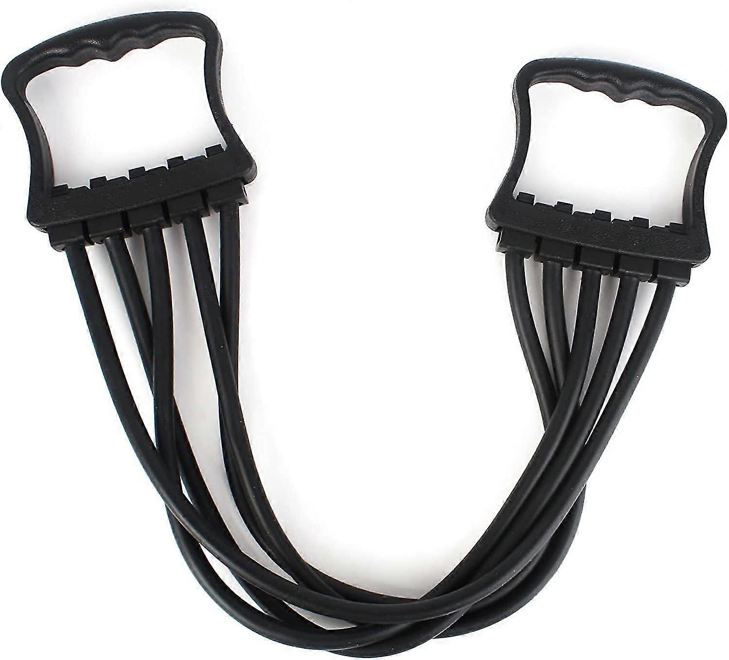 Chest Expander Puller,  5 Tubes Chest Expander Muscle Pull Exerciser Chest Arm Gift