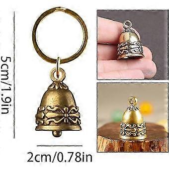 4 PCS Retro Copper Craft Bells for Small Pets, 0.7 Inch Anti-Lost ID Tags, DIY, Not Bulk - Package contents :You will get 4 pcs bells