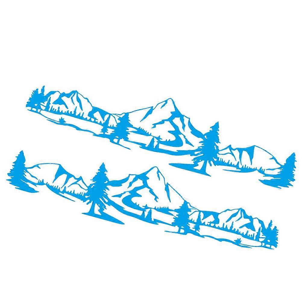 Forest Totem Car Pine Tree Decals for Car Use 1Set