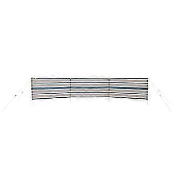 Easy Camp Strandwindscherm Shore blauw en zandkleurig