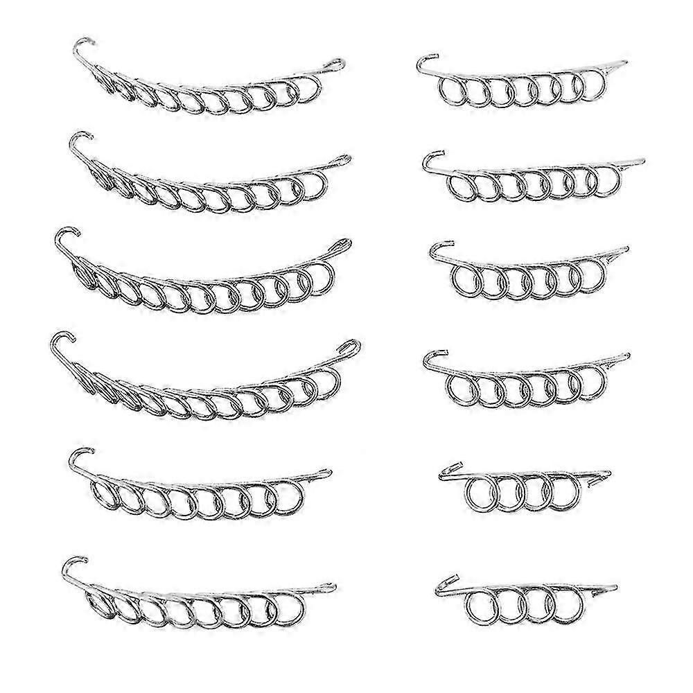 12-Piece Stainless Toe Nail Corrector
