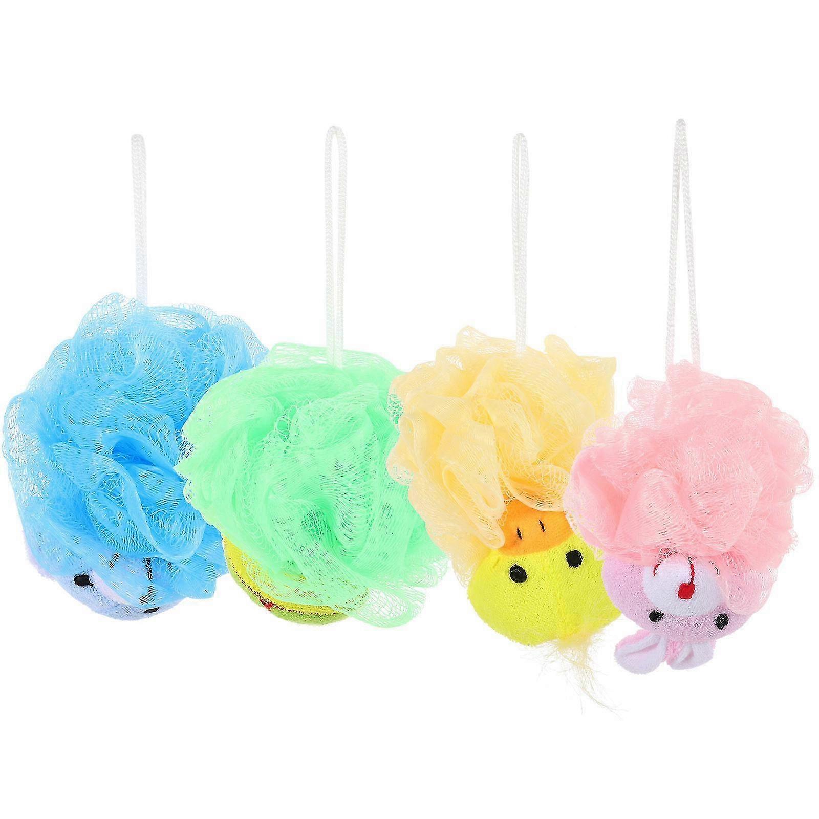 Kids Exfoliating Bath Balls Set