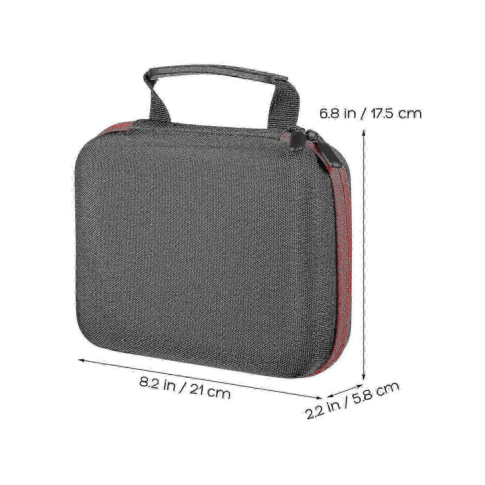 Dual-Compartment Zip Dice Case with Mesh Section