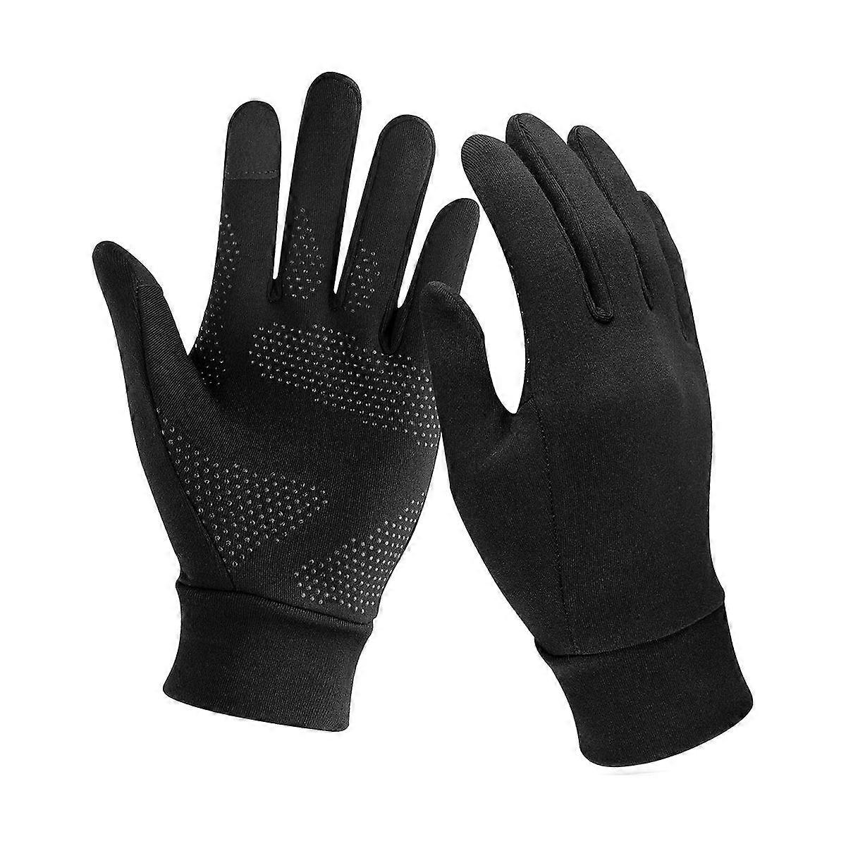 Touchscreen-Compatible Thermal Running Gloves